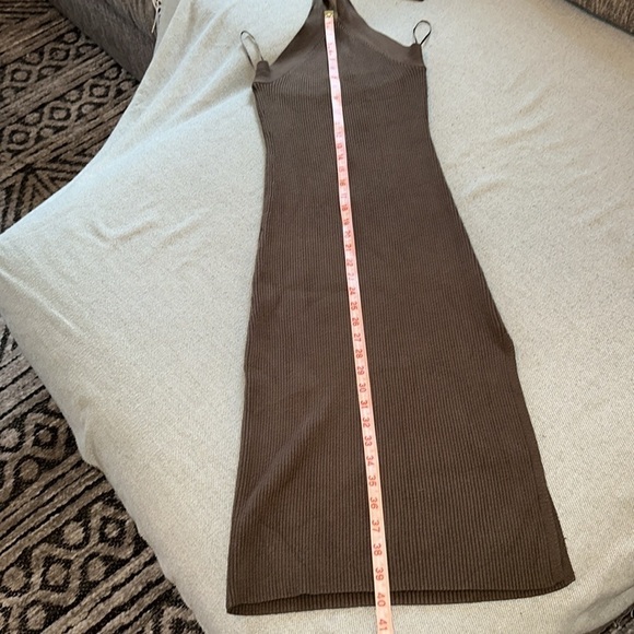 Dynamite Halter Dress  w/ Slit - Picture 5 of 8